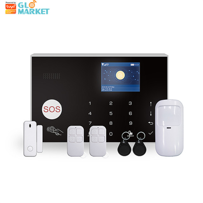 Sistema de alarme do sistema de alarme Alexa Google Voice Control Wireless de Tuya do Smart Home Wifi 4G SMS
