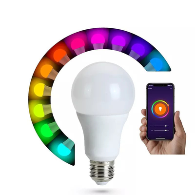 Luz remota Tuya recarregável do controle do APP do telefone do bulbo de E27 E26 B22 Smart multicolorido