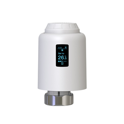 Controlador de temperatura da válvula do radiador termostático programável Zigbee WiFi Smart Thermostat