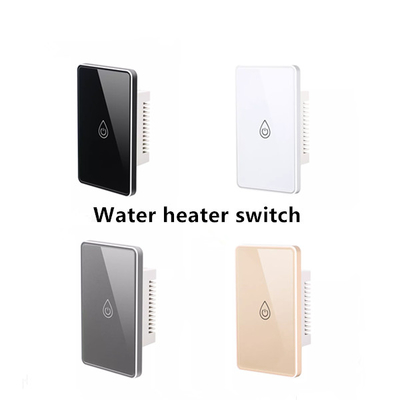 Controle de Heater Switch Glass Touch Button APP da água de Wifi Tuya Smart/controle da voz