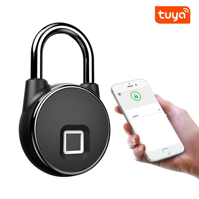 Anti roubo da impressão digital Keyless recarregável esperta liga de zinco da segurança de USB do fechamento de Tuya