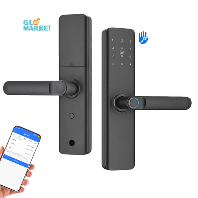 Glomarket App Control Bloqueio Inteligente Impressão digital digital eletrônica Touch Screen teclado código chave Smart Door Lock