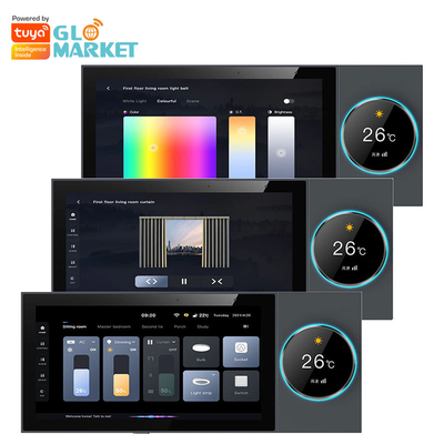 Glomarket Tuya Wifi Smart 6 polegadas painel de controle multifunção integrado no Zigbee Gateway Smart Home Controller Smart Host