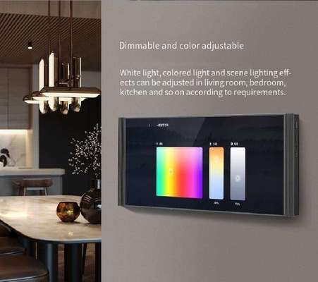 Glomarket 12 polegadas Multifunção Musical Host Touch Screen Zigbee Gateway Parede Painel Central de Controle para Scenas Inteligentes Switch