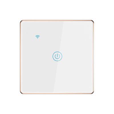 Da casa BRITÂNICA de Smart Wifi do quadro do alumínio do toque de Wifi do padrão da UE do produto novo do OEM interruptor esperto de Tuya