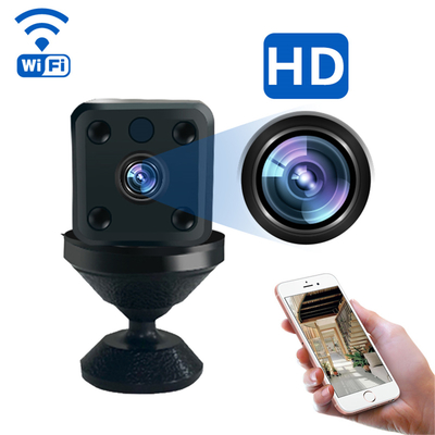 Do armazenamento sem fio da nuvem de WiFi da câmera de Mini Spy Hidden 1080P câmara de segurança pequena video audio do CCTV do SD micro