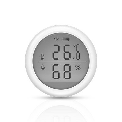 Temperatura de Tuya LCD Wifi e Amazonas Alexa do sensor da umidade/assistente de Google