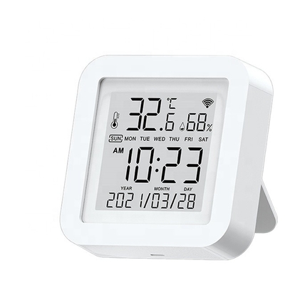 sensor esperto do alarme do sensor da temperatura e da umidade de 5G Tuya Zigbee