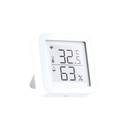 Monitor Wifi 2.4GHz da temperatura e da umidade do termômetro de 5V1A LCD Tuya Wifi