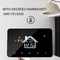 Google Alexa Wifi Smart Thermostat Touch Panel Wireless para aquecimento elétrico de piso