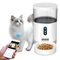 Glomarket Tuya Wifi Câmera Alimentador Inteligente para Animais de Estimação Interação por Voz Alimentador Automático para Animais de Estimação