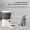 Glomarket Smart Tuya Pet Alimentador Automático Wifi 6L Dog Cat Food App Controle Remoto com Câmera Pet Alimentador Automático
