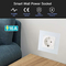 Glomarket Tuya 16A Smart Wall Power Socket Smart Home Google Alexa App Controle Remoto Smart Socket