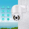 Câmara de segurança impermeável esperta de PIR Detection Full HD da visão noturna da câmera 1080P de Tuya Wifi