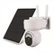 Câmera impermeável da baixa potência exterior PTZ da segurança de Wifi 2MP Smart Solar Camera