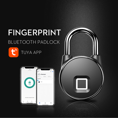 Anti roubo da impressão digital Keyless recarregável esperta liga de zinco da segurança de USB do fechamento de Tuya