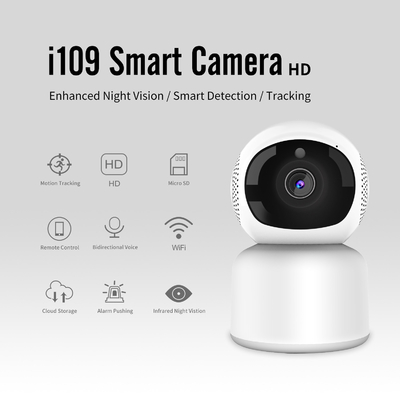 câmera completa do Smart Camera HD Wifi Alexa Google PIR Detection Security PTZ de 1080P Tuya