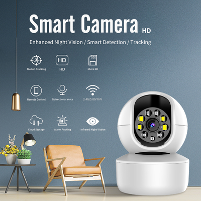 Câmera sem fio do IP da rede do Smart Camera 1080p 2.4G/5G de Tuya da casa com detecção de movimento