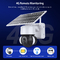 Smart Solar Battery Powered Floodlight PTZ Câmera 4G/Wifi Ubox 4MP IR/Colour Night Version