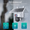 Wifi 4G Solar PTZ Camera Smart Color+IR Visão noturna PIR Alertas de detecção humana