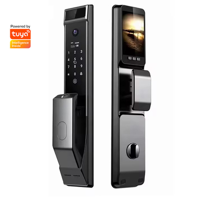 Glomarket Tuya Wifi Face Recognition Smart Door Lock Com Câmera