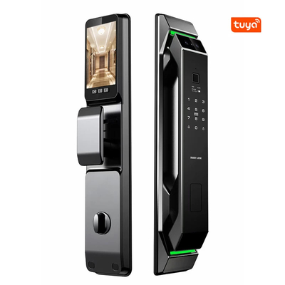 Glomarket 3D reconhecimento facial impressão digital Tuya Wifi Digital Smart Lock