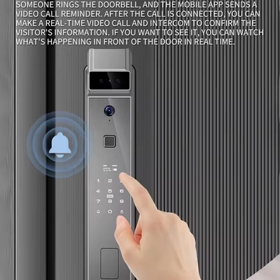 Tuya bloqueio de impressões digitais de reconhecimento facial totalmente automático com corpo de bloqueio