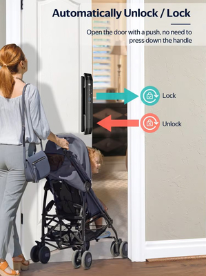 O rei da rentabilidade - Tuya fechadura de porta totalmente automática preço de desconto fábrica