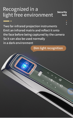 3D reconhecimento facial fechamento inteligente Usmart Go APP gestão inteligente