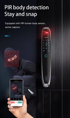 Bloqueio de impressões digitais de reconhecimento facial inteligente para desbloqueio remoto de aplicativos móveis