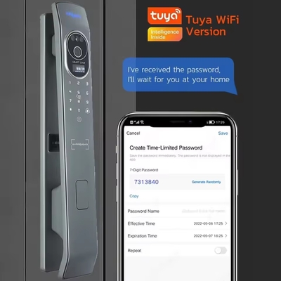 Glomarket Tuya Smart Door Lock 3d reconhecimento facial fechaduras inteligentes automáticas com câmera fechadura de porta de segurança biométrica inteligente