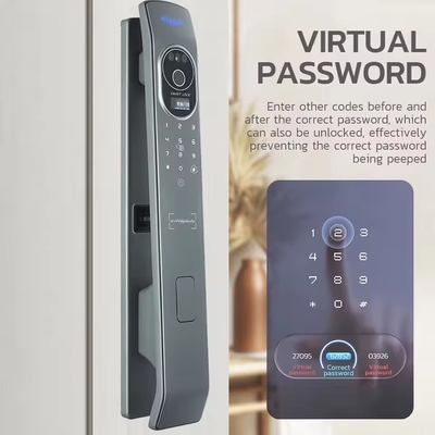Glomarket Tuya Smart Door Lock 3d reconhecimento facial fechaduras inteligentes automáticas com câmera fechadura de porta de segurança biométrica inteligente