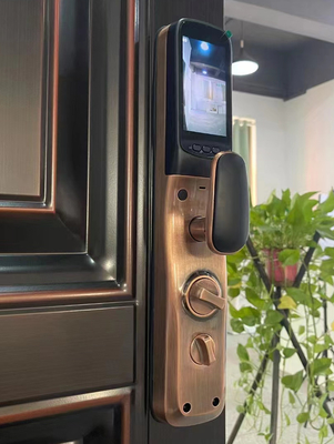 Glomarket Tuya Smart Door Lock 3d reconhecimento facial fechaduras inteligentes automáticas com câmera fechadura de porta de segurança biométrica inteligente