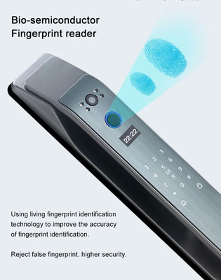 Glomarket Tuya Smart 3D Face Aplicativo de bloqueio de porta totalmente automático Desbloqueio remoto Impressão digital Smart Inteligente Fechadura de porta para casa inteligente