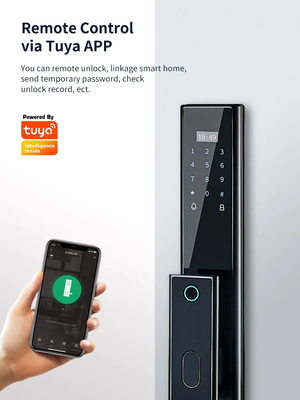 Glomarket Segurança Biométrica sem fio de impressões digitais Fechadura Inteligente Automática Fechadura Digital Password Card Fechadura Com Câmera