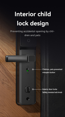 Glomarket Tuya Wifi Smart Lock Alumínio Porta de Madeira Reconhecimento Facial Impressão da Palma Impressão Biométrica Digital Smart Lock