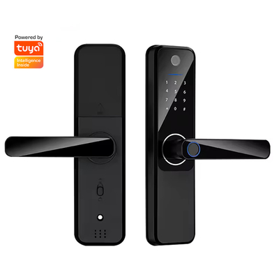 Glomarket Wifi Biométrico Eletrônico Tuya App Remote Smart Lock Smart Fingerprint Door Lock Com Olho de Gato
