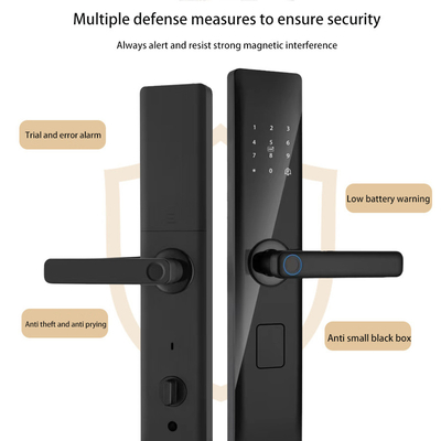 Glomarket Tuya Smart Security Fechadura Digital de Portas Biométrica De Impressões Digitais Manutenção Fechadura Inteligente Hotel Apartamento Quarto Fechadura Preço da Fábrica