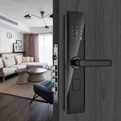 Glomarket Tuya Smart Security Fechadura Digital de Portas Biométrica De Impressões Digitais Manutenção Fechadura Inteligente Hotel Apartamento Quarto Fechadura Preço da Fábrica