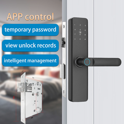 Glomarket App Control Bloqueio Inteligente Impressão digital digital eletrônica Touch Screen teclado código chave Smart Door Lock