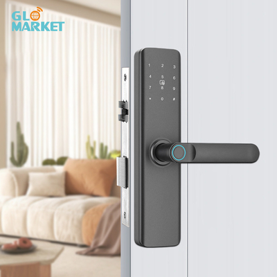 Glomarket App Control Bloqueio Inteligente Impressão digital digital eletrônica Touch Screen teclado código chave Smart Door Lock