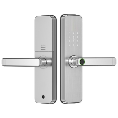Glomarket Tuya Fechadura de porta inteligente Quarto de dormir Casa Impressão digital biométrica de dedos Mão inteligente Fechaduras eletrônicas