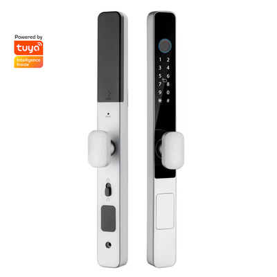 Glomarket Smart Tuya Fechadura de porta à prova d'água Fechadura deslizante Impressão digital Senha Controle remoto Máquina de comando Eletrônico Fechadura inteligente