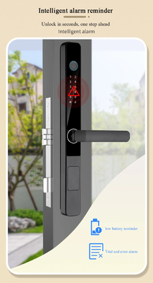 Glomarket Smart Tuya Fechadura de porta à prova d'água Fechadura deslizante Impressão digital Senha Controle remoto Máquina de comando Eletrônico Fechadura inteligente