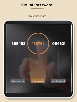 Glomarket Smart Tuya Fechadura de porta à prova d'água Fechadura deslizante Impressão digital Senha Controle remoto Máquina de comando Eletrônico Fechadura inteligente