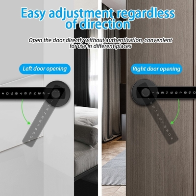 Glomarket Tuya Ble Smart Lock Segurança Eletrônica Sem Chave Smart Door Handle Lock Bloqueio de Sala Interior