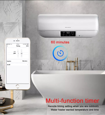 Glomarket Tuya Smart Glass Touch Button Wifi Smart Boiler Switch Alexa Controle de voz EU Standard Switch aquecedor de água