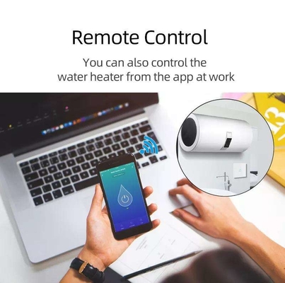Glomarket Smart Home Remote Voice Control Painel táctil Switch aquecedor de água Tuya Wireless Wifi Boiler Switch