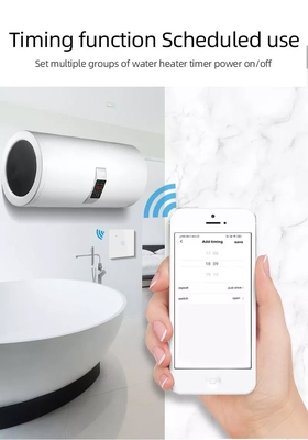 Glomarket Smart Home Remote Voice Control Painel táctil Switch aquecedor de água Tuya Wireless Wifi Boiler Switch