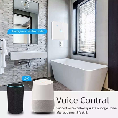 Glomarket Smart Home Remote Voice Control Painel táctil Switch aquecedor de água Tuya Wireless Wifi Boiler Switch